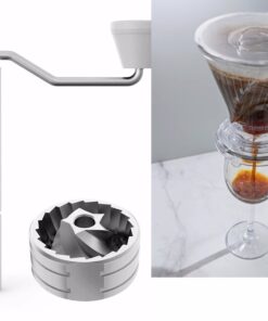 Mr Clever 聰明壺和Timemore 栗子C2 白色 手動磨豆器